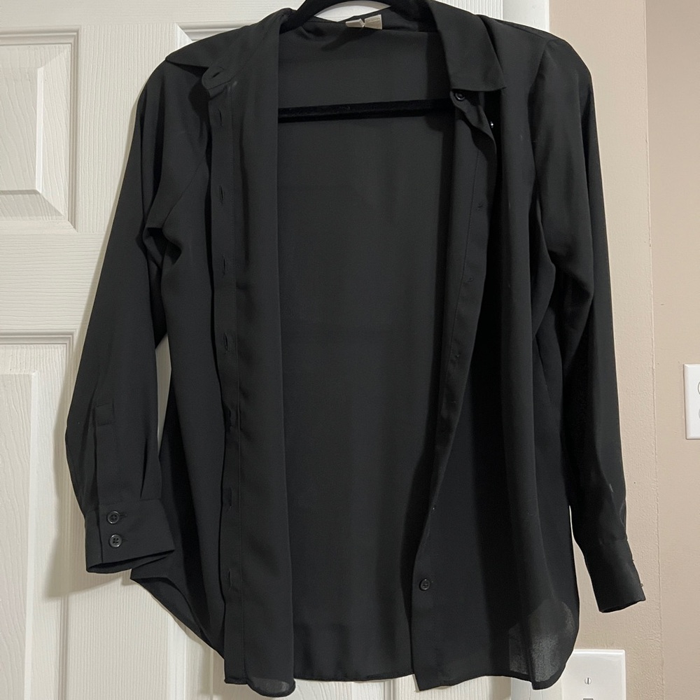 ASOS DESIGN Petite soft long sleeve shirt